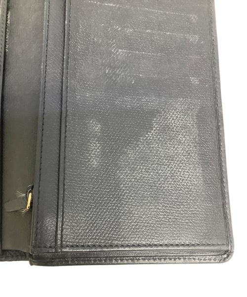 CHANEL（シャネル）CHANEL (シャネル) ココマーク2つ折り長財布 ブラックの古着・服飾アイテム
