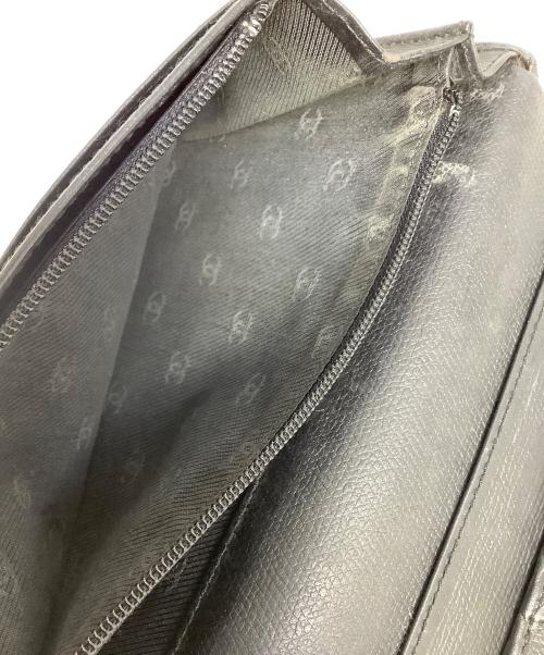 CHANEL（シャネル）CHANEL (シャネル) ココマーク2つ折り長財布 ブラックの古着・服飾アイテム