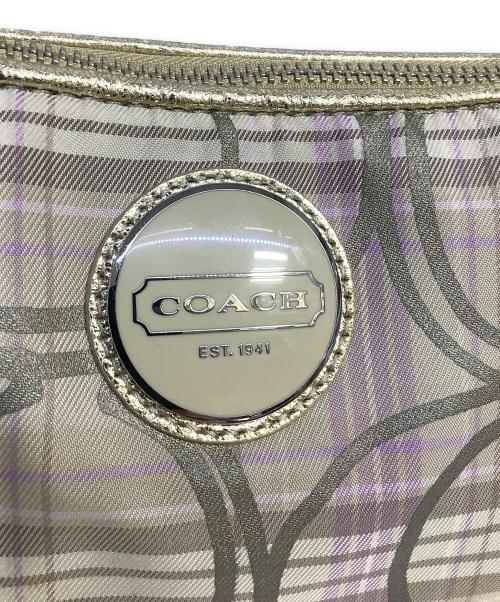 COACH（コーチ）COACH (コーチ) 2WAYバッグ ベージュの古着・服飾アイテム