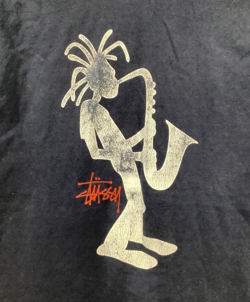 stussy（ステューシー）stussy (ステューシー) 半袖カットソー ネイビー サイズ:Mの古着・服飾アイテム