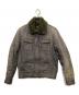 DIESEL（ディーゼル）の古着「ボア付ミリタリージャケット」｜グレー