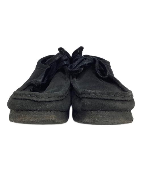 CLARKS ORIGINALS（クラークス オリジナルズ）Clarks Originals (クラークス オリジナルズ) ワラビースウェードシューズ ブラック サイズ:25.5cmの古着・服飾アイテム