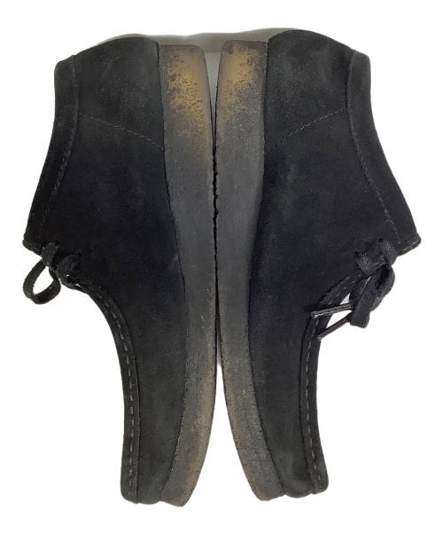 CLARKS ORIGINALS（クラークス オリジナルズ）Clarks Originals (クラークス オリジナルズ) ワラビースウェードシューズ ブラック サイズ:25.5cmの古着・服飾アイテム
