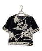 LEONARD FASHIONレオナールファッション）の古着「半袖カットソー」｜ブラック