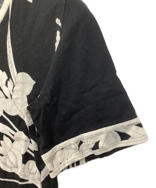 LEONARD FASHION（レオナールファッション）LEONARD FASHION (レオナールファッション) 半袖カットソー ブラック サイズ:LLの古着・服飾アイテム