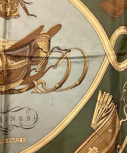 HERMES（エルメス）HERMES (エルメス) スカーフ グリーンの古着・服飾アイテム