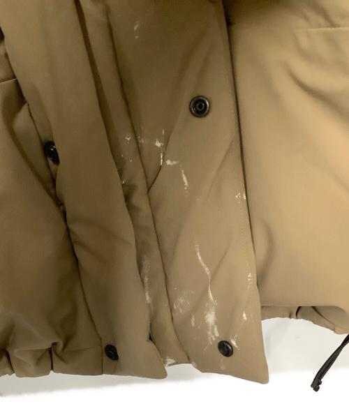 FIRST DOWN（ファーストダウン）FIRST DOWN (ファーストダウン) ダウンジャケット ベージュ サイズ:Mの古着・服飾アイテム