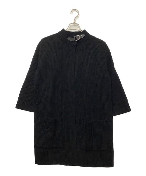 POLO RALPH LAUREN（ポロ・ラルフローレン）POLO RALPH LAUREN (ポロ・ラルフローレン) 厚手カーディガン ブラック サイズ:Sの古着・服飾アイテム