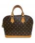 LOUIS VUITTON（ルイ ヴィトン）の古着「ハンドバッグ」｜ブラウン