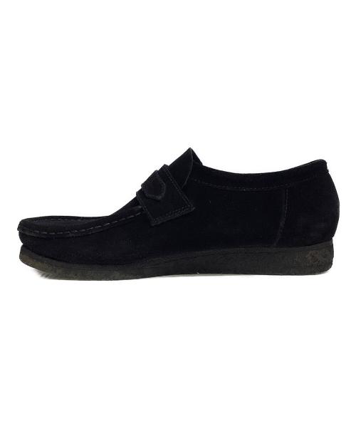 CLARKS（クラークス）CLARKS (クラークス) ローファー ブラック サイズ:25.5cmの古着・服飾アイテム