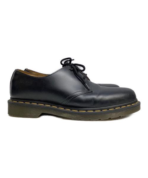 Dr.Martens（ドクターマーチン）Dr.Martens (ドクターマーチン) 3ホールシューズ ブラック サイズ:UK8の古着・服飾アイテム
