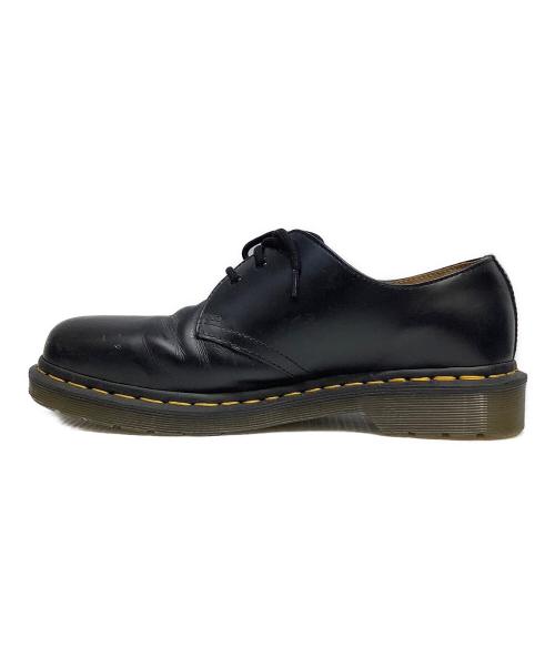 Dr.Martens（ドクターマーチン）Dr.Martens (ドクターマーチン) 3ホールシューズ ブラック サイズ:UK8の古着・服飾アイテム