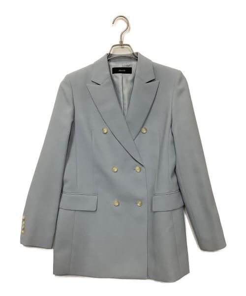allureville（アルアバイル）allureville (アルアバイル) テーラードジャケット スカイブルー サイズ:2 未使用品の古着・服飾アイテム