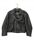 JAMES DEANジェームス・ディーン）の古着「レザーライダースジャケット」｜ブラック