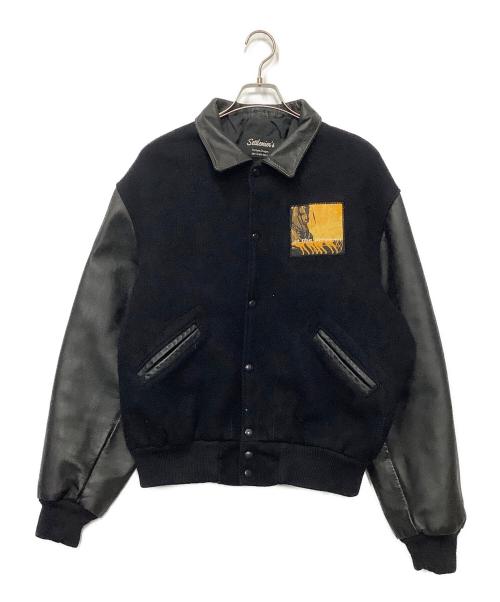 SETTLEMIER'S（セトルマイヤーズ）SETTLEMIER'S (セトルマイヤーズ) スタジャン ネイビー×ブラック サイズ:-の古着・服飾アイテム
