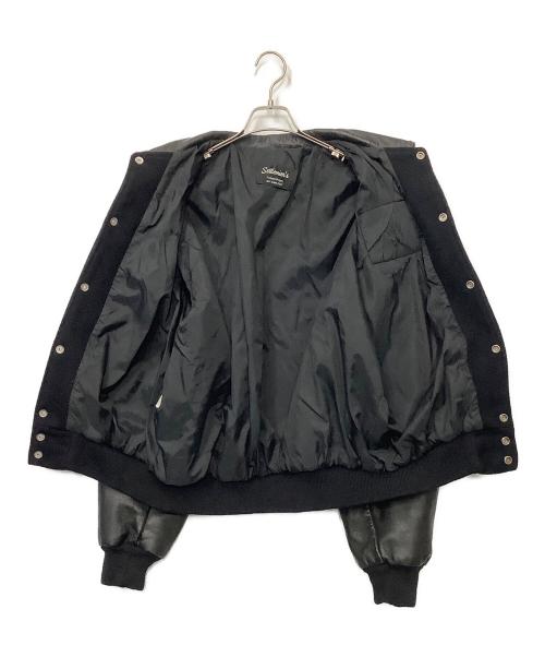 SETTLEMIER'S（セトルマイヤーズ）SETTLEMIER'S (セトルマイヤーズ) スタジャン ネイビー×ブラック サイズ:-の古着・服飾アイテム