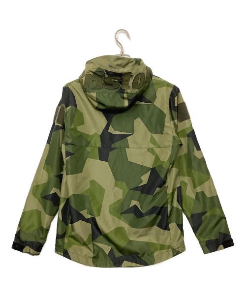 F.C.Real Bristol（エフシーレアルブリストル）F.C.Real Bristol (エフシーレアルブリストル) ジップジャケット カーキ×ブラック サイズ:Sの古着・服飾アイテム