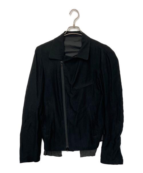 Yohji Yamamoto pour homme（ヨウジヤマモト プールオム）Yohji Yamamoto pour homme (ヨウジヤマモト プールオム) ジャケット ブラック サイズ:2の古着・服飾アイテム