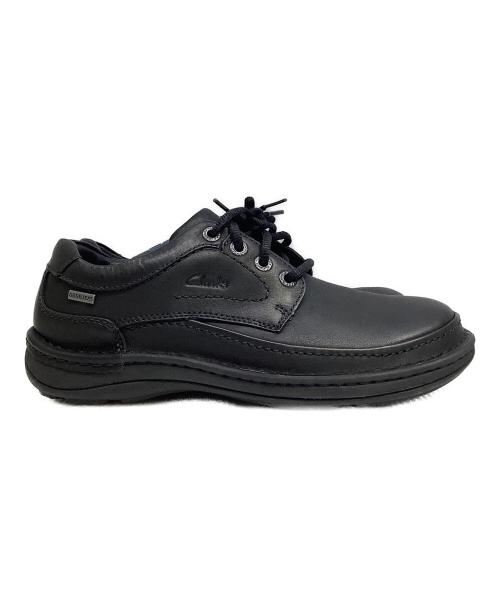 CLARKS（クラークス）CLARKS (クラークス) レザースニーカー ブラック サイズ:UK7 1/2 未使用品の古着・服飾アイテム