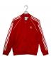 adidas（アディダス）の古着「トラックジャケット」｜レッド