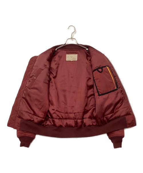 AVIREX（アヴィレックス）AVIREX (アヴィレックス) MA-1フライトジャケット レッド サイズ:Lの古着・服飾アイテム