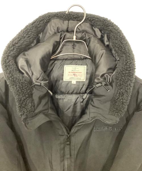 AVIREX（アヴィレックス）AVIREX (アヴィレックス) B-3 HOODIE ブラック サイズ:Lの古着・服飾アイテム