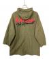 SUPREME (シュプリーム) YOHJI YAMAMOTO (ヨウジヤマモト) フーデッドコート カーキ×ブラック サイズ:M：18000円