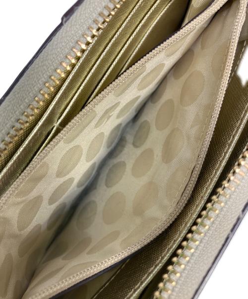 Kate Spade（ケイトスペード）Kate Spade (ケイトスペード) 長財布 ベージュの古着・服飾アイテム