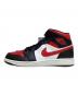 NIKE (ナイキ) Air Jordan 1 Mid レッド×ブラック サイズ:27.5cm 未使用品：14000円