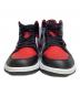 中古・古着 NIKE (ナイキ) Air Jordan 1 Mid レッド×ブラック サイズ:27.5cm 未使用品：14000円