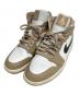 NIKE（ナイキ）の古着「Air Jordan 1 Mid」｜ベージュ×ホワイト