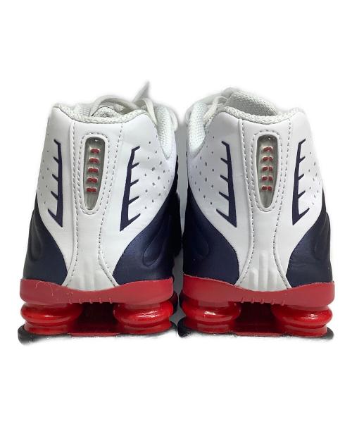 NIKE（ナイキ）NIKE (ナイキ) SHOX R4 ネイビー×ホワイト サイズ:27cmの古着・服飾アイテム