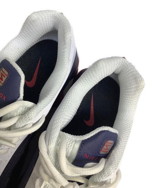 NIKE（ナイキ）NIKE (ナイキ) SHOX R4 ネイビー×ホワイト サイズ:27cmの古着・服飾アイテム