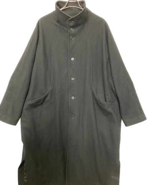 BASISBROEK（バージスブルック）BASISBROEK (バージスブルック) ステンカラーコート ブラック サイズ:3の古着・服飾アイテム