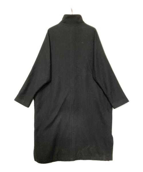 BASISBROEK（バージスブルック）BASISBROEK (バージスブルック) ステンカラーコート ブラック サイズ:3の古着・服飾アイテム