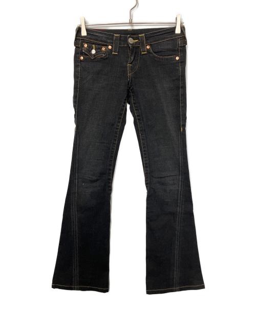 TRUE RELIGION（トゥルー レリジョン）TRUE RELIGION (トゥルー レリジョン) フレアデニム ブラック サイズ:W25の古着・服飾アイテム