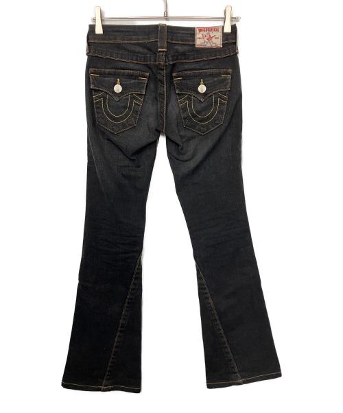 TRUE RELIGION（トゥルー レリジョン）TRUE RELIGION (トゥルー レリジョン) フレアデニム ブラック サイズ:W25の古着・服飾アイテム