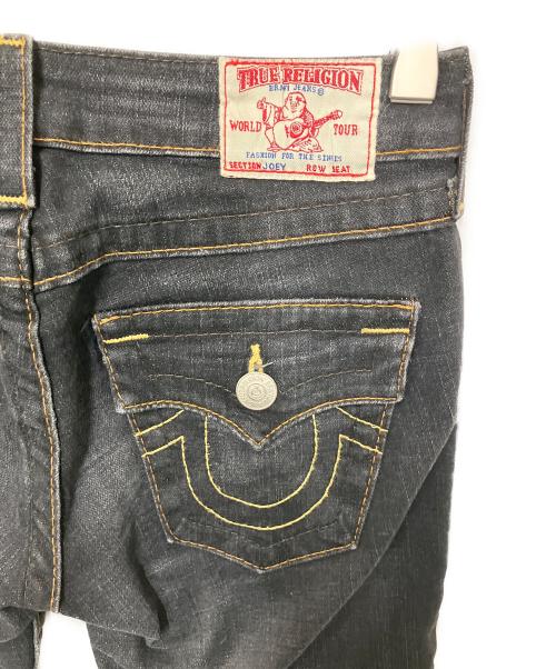 TRUE RELIGION（トゥルー レリジョン）TRUE RELIGION (トゥルー レリジョン) フレアデニム ブラック サイズ:W25の古着・服飾アイテム