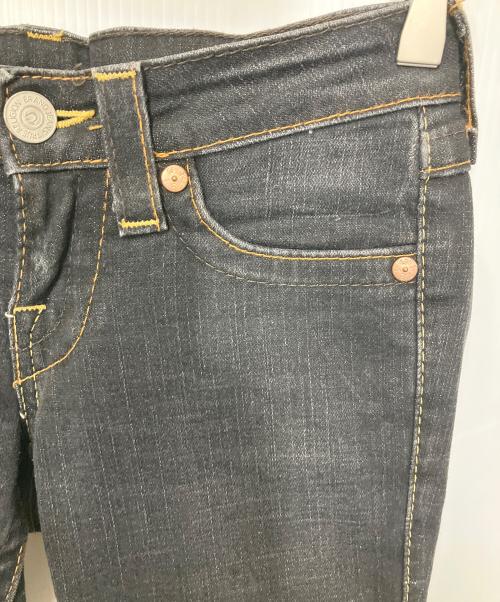 TRUE RELIGION（トゥルー レリジョン）TRUE RELIGION (トゥルー レリジョン) フレアデニム ブラック サイズ:W25の古着・服飾アイテム