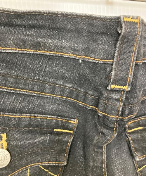 TRUE RELIGION（トゥルー レリジョン）TRUE RELIGION (トゥルー レリジョン) フレアデニム ブラック サイズ:W25の古着・服飾アイテム