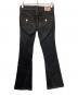 TRUE RELIGION (トゥルー レリジョン) フレアデニム ブラック サイズ:W25：6000円