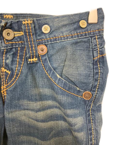 TRUE RELIGION（トゥルー レリジョン）TRUE RELIGION (トゥルー レリジョン) ストレートデニムパンツ インディゴ サイズ:W24の古着・服飾アイテム