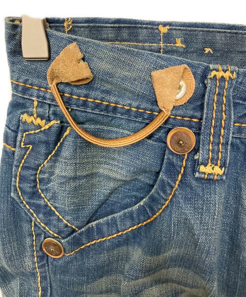 TRUE RELIGION（トゥルー レリジョン）TRUE RELIGION (トゥルー レリジョン) ストレートデニムパンツ インディゴ サイズ:W24の古着・服飾アイテム