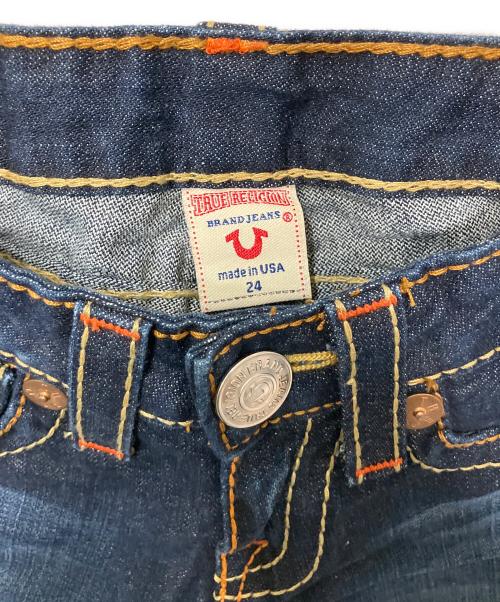 TRUE RELIGION（トゥルー レリジョン）TRUE RELIGION (トゥルー レリジョン) フレアデニム インディゴ サイズ:W24の古着・服飾アイテム