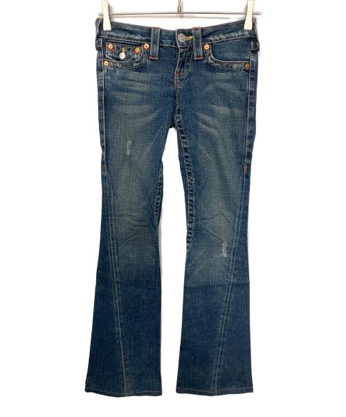TRUE RELIGION（トゥルー レリジョン）TRUE RELIGION (トゥルー レリジョン) フレアデニム インディゴ サイズ:W24の古着・服飾アイテム