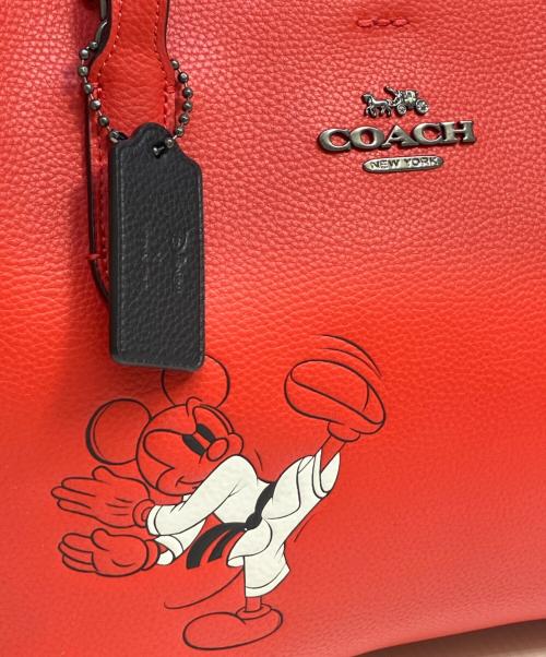 COACH（コーチ）COACH (コーチ) DISNEY (ディズニー) 2WAYショルダーバッグ レッドの古着・服飾アイテム