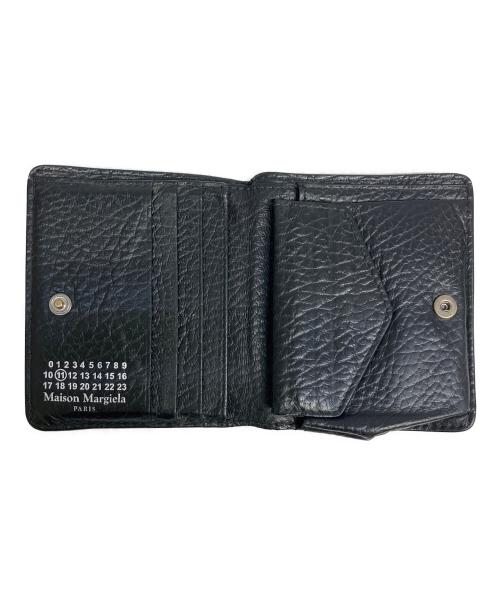 Maison Margiela（メゾンマルジェラ）Maison Margiela (メゾンマルジェラ) 2つ折り財布 ブラックの古着・服飾アイテム