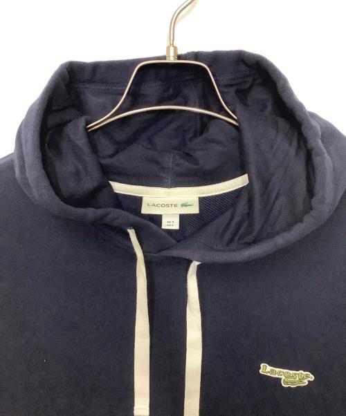 LACOSTE（ラコステ）LACOSTE (ラコステ) プルオーバーパーカー ネイビー サイズ:Lの古着・服飾アイテム
