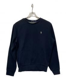 POLO RALPH LAUREN（ポロ・ラルフローレン）の古着「ロゴスウェット」｜ネイビー