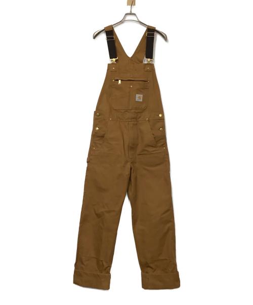 CarHartt（カーハート）CarHartt (カーハート) オーバーオール ベージュ サイズ:30×32の古着・服飾アイテム